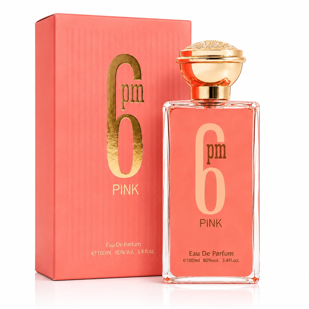 6 PM Pink EDP For Women - 100ml Floral Fruity