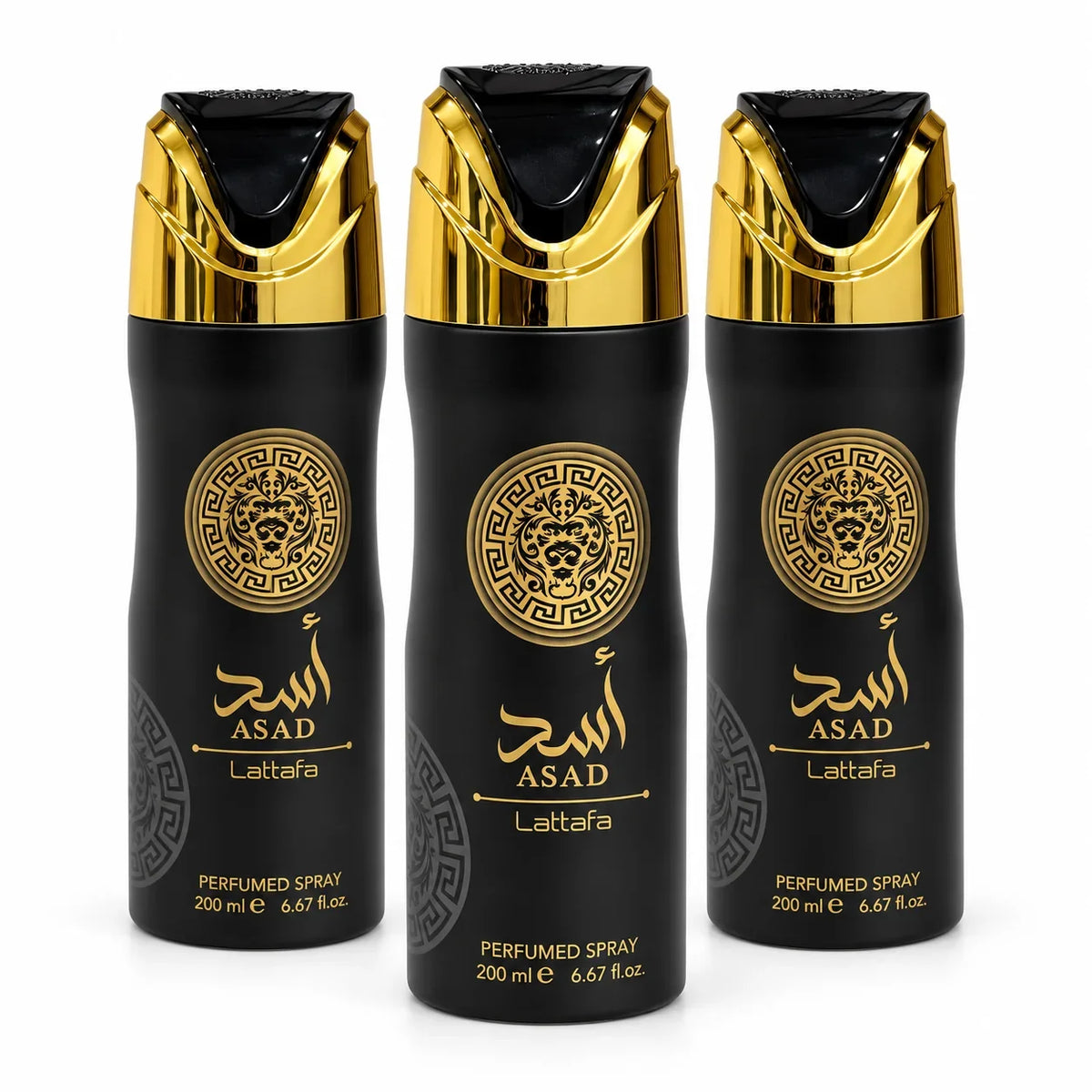Asad Perfume Body Spray for Men – 200ml / 6.67 fl oz – Long Lasting Spicy Vanilla Amber Fragrance