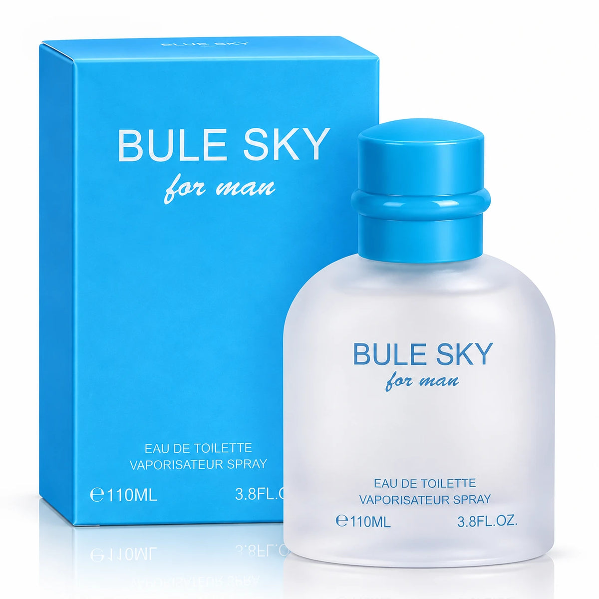 Bule Sky for Men Perfume - 110ml / 3.8 Fl Oz Eau de Toilette Spray Fresh Daily Fragrance for Men Use