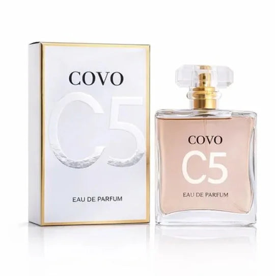 COVO C5 Perfume for Women | Floral Amber Eau de Parfum 3.3 oz