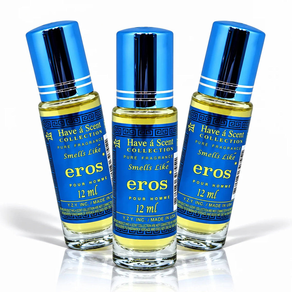 Eroz Perfume Oil - 12ml Long Lasting Fragrance Oil - Concentrated Perfume for Men - Fresh Daily Wear