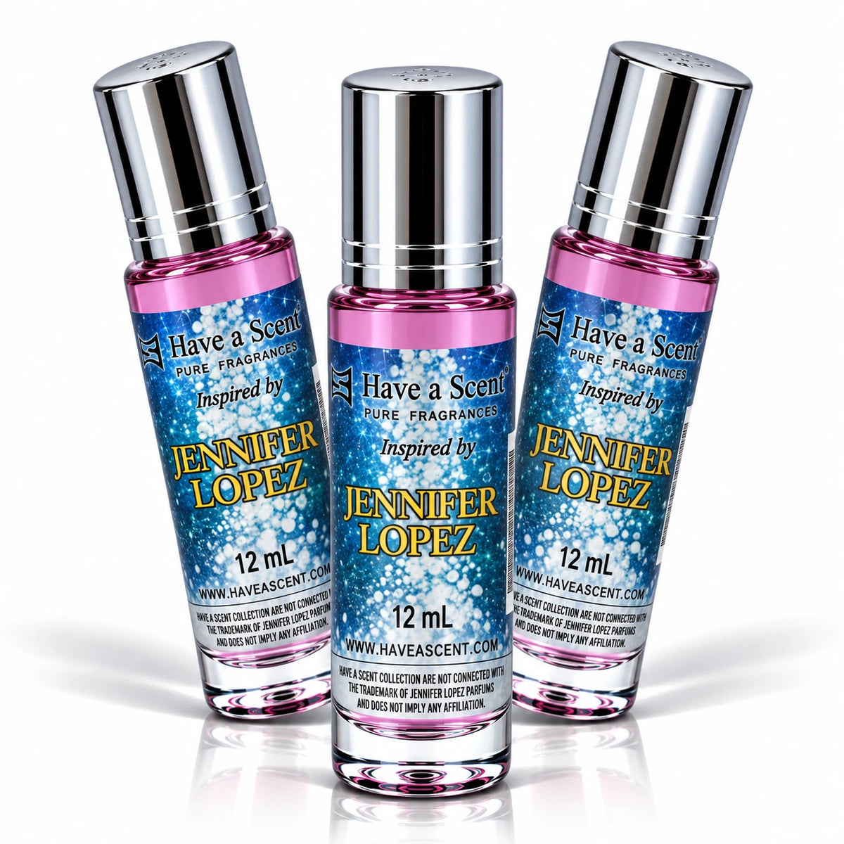 Jenifer Roll on Perfume Oil For Women - 12 ml - 3 Pack - AromaBlooms
