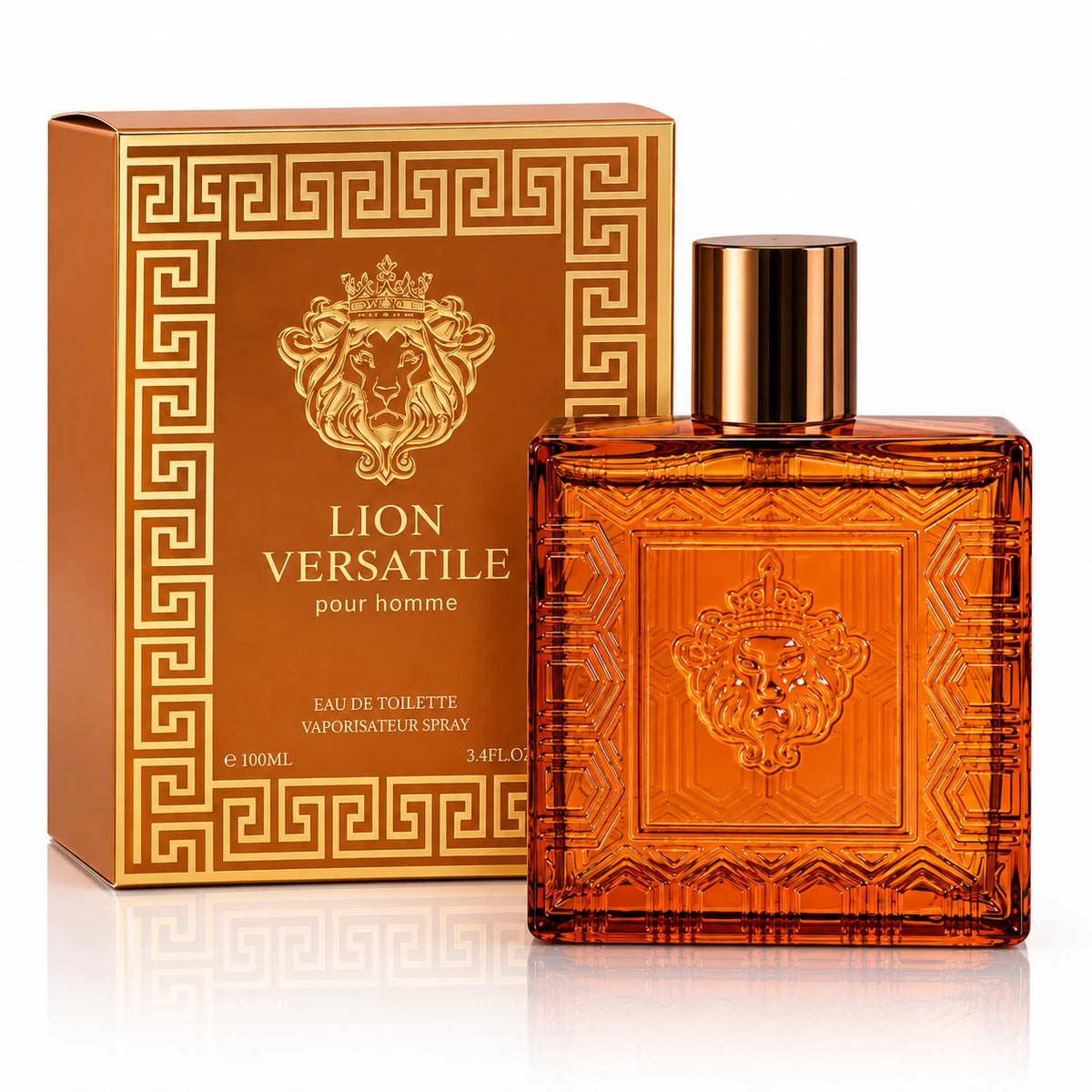 Lion Versatile Pour Homme for Men - 100ml / 3.4 Fl Oz Eau de Toilette Natural Spray Men's Fragrance