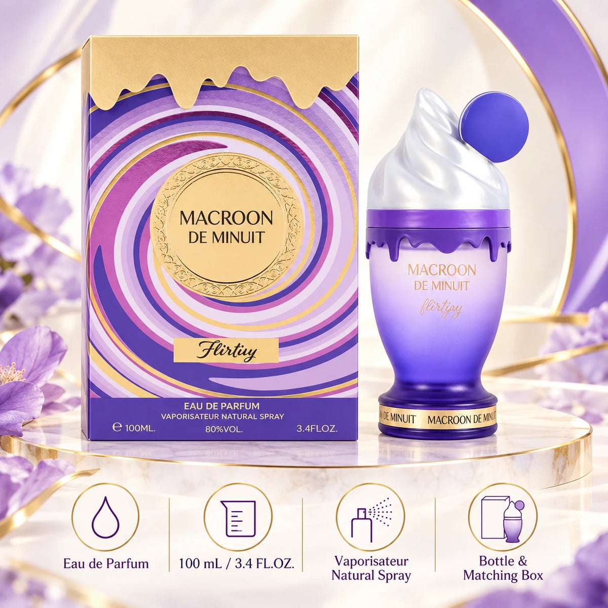 Macroon De Minuit Flirty