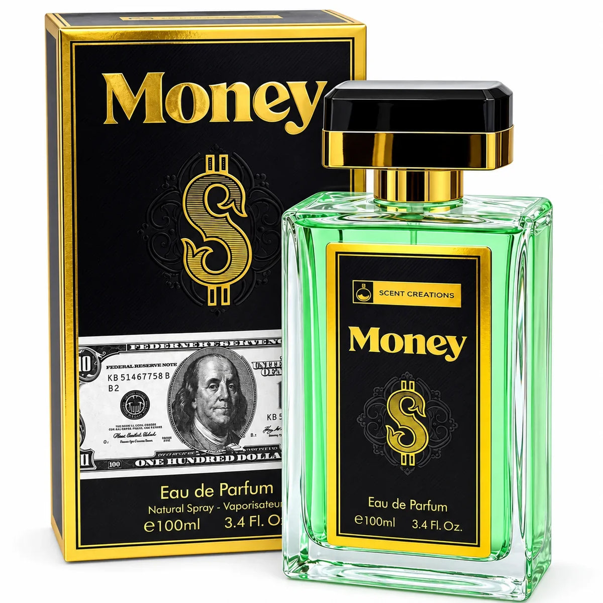 Money Eau de Parfum 100ml bottle for men