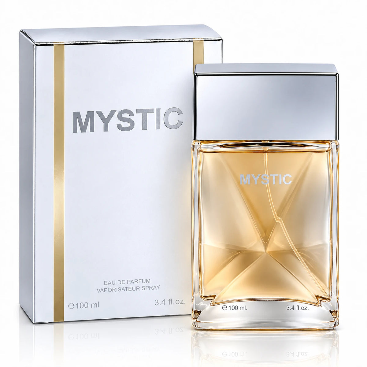 Mystic Perfume for Women - 100ml / 3.4 Fl Oz Eau de Parfum Natural Spray Floral Fragrance Daily Wear