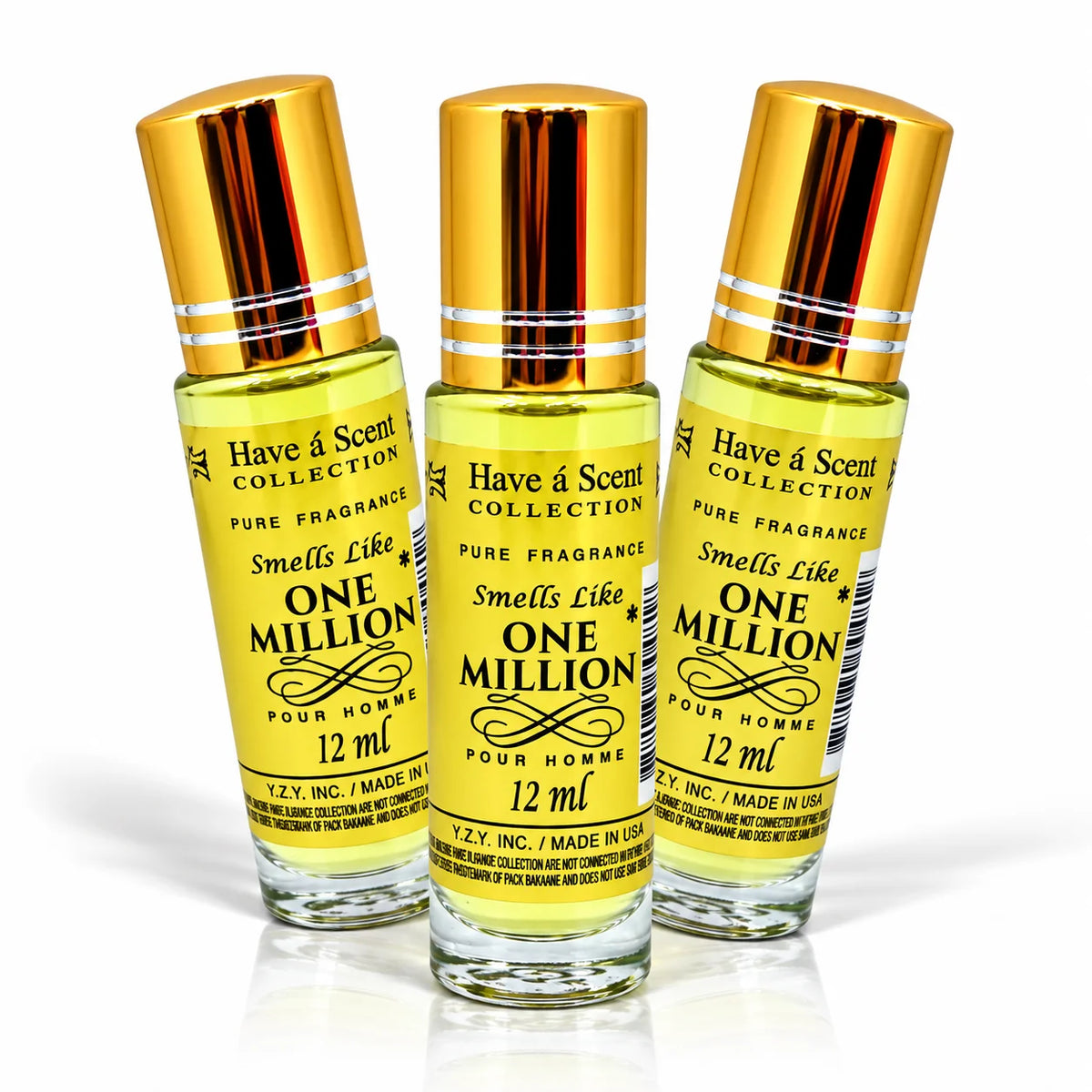 1 millions Perfume Oil - Concentrated Fragrance Oil - Long Lasting Everyday Scent - 12ml for Men Use