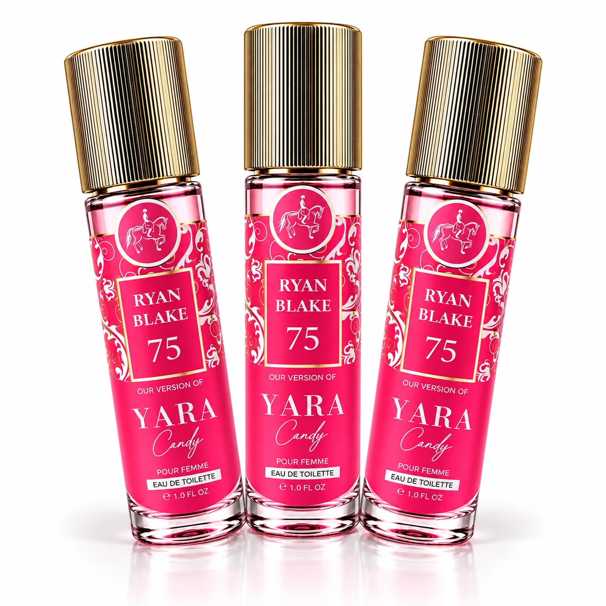 Ryan Blake 75 Body Mist for Women 3 Pack - 1 Fl Oz Each, Sweet Fruity Floral Fragrance Spray for Use