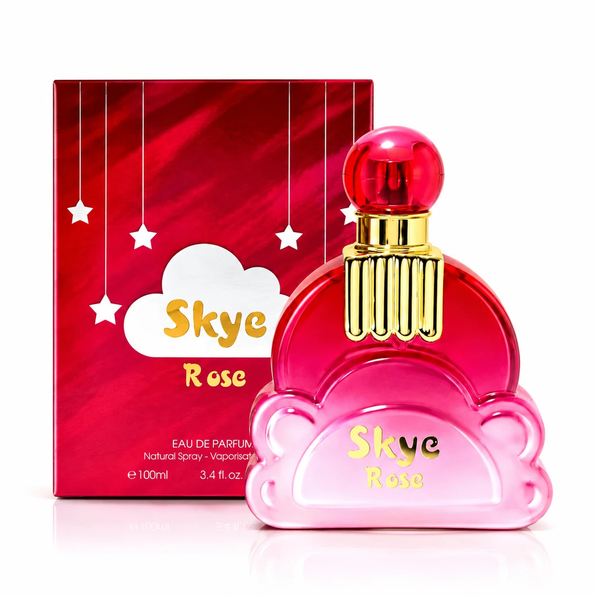 Skye Rose Eau de Parfum - 100ml / 3.4 Fl Oz Women's Perfume Natural Spray Floral Fragrance Daily Use