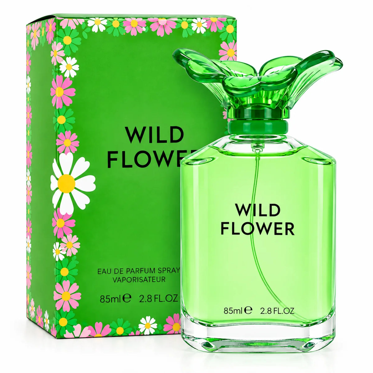Wild Flower Eau de Parfum Spray - Floral Perfume Fragrance For Women - 2.8 fl oz / 85ml