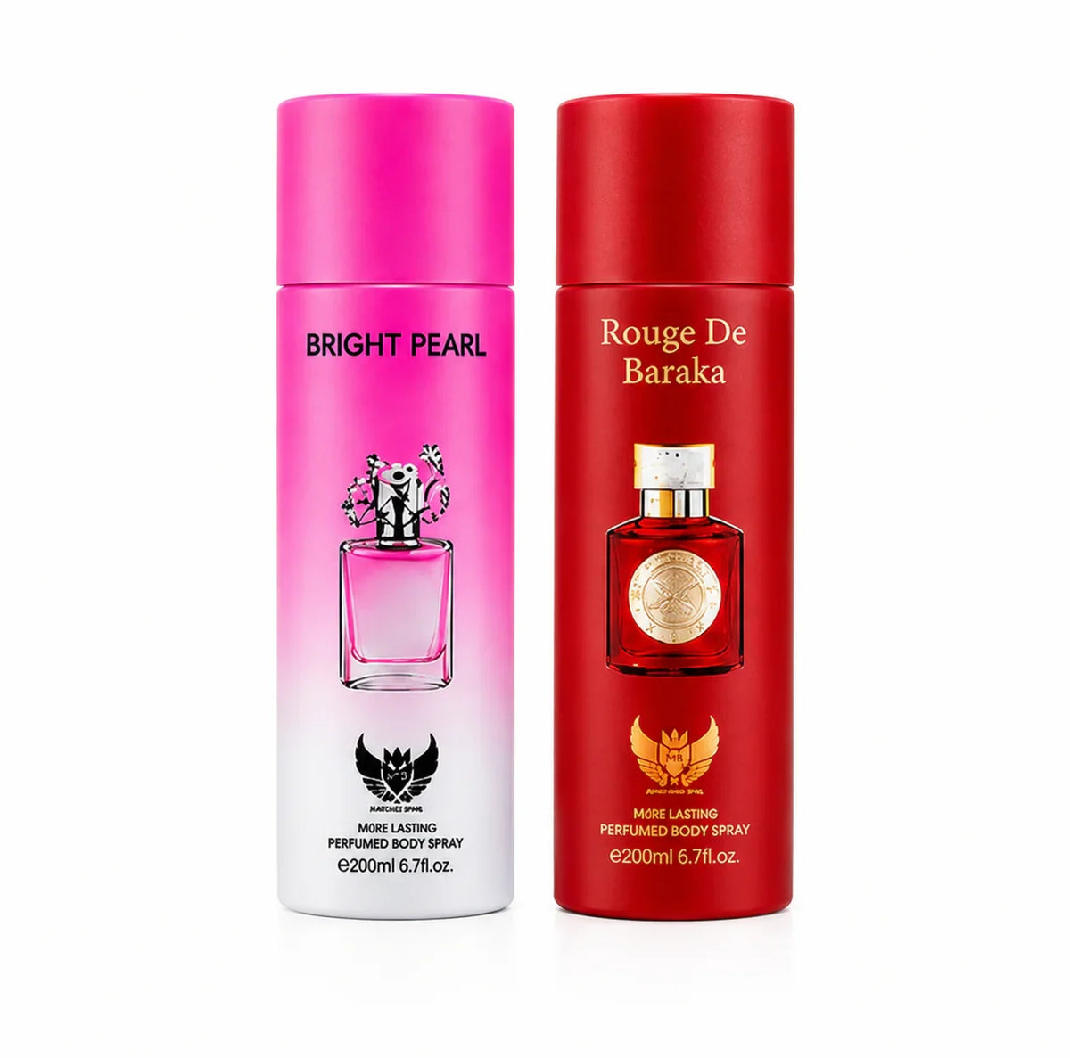 Women’s Perfume Body Spray 2 Pack – Long Lasting Fragrance Set – Floral & Sweet Feminine Scents