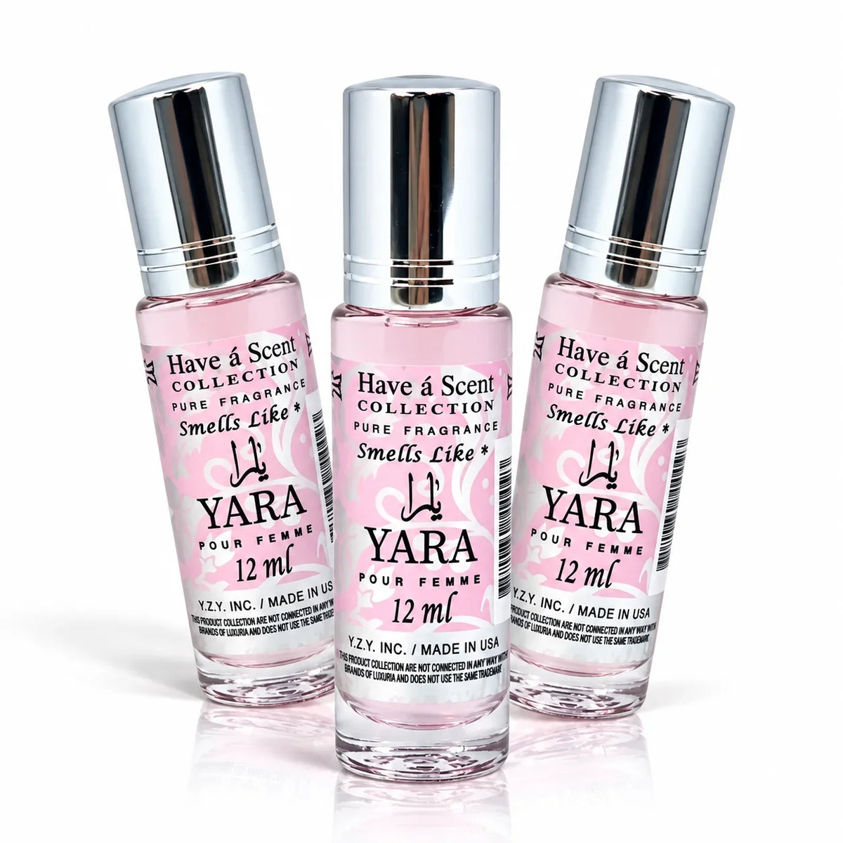 Yaraa - Perfume Oil for Women – 3-Pack, 12ml Each