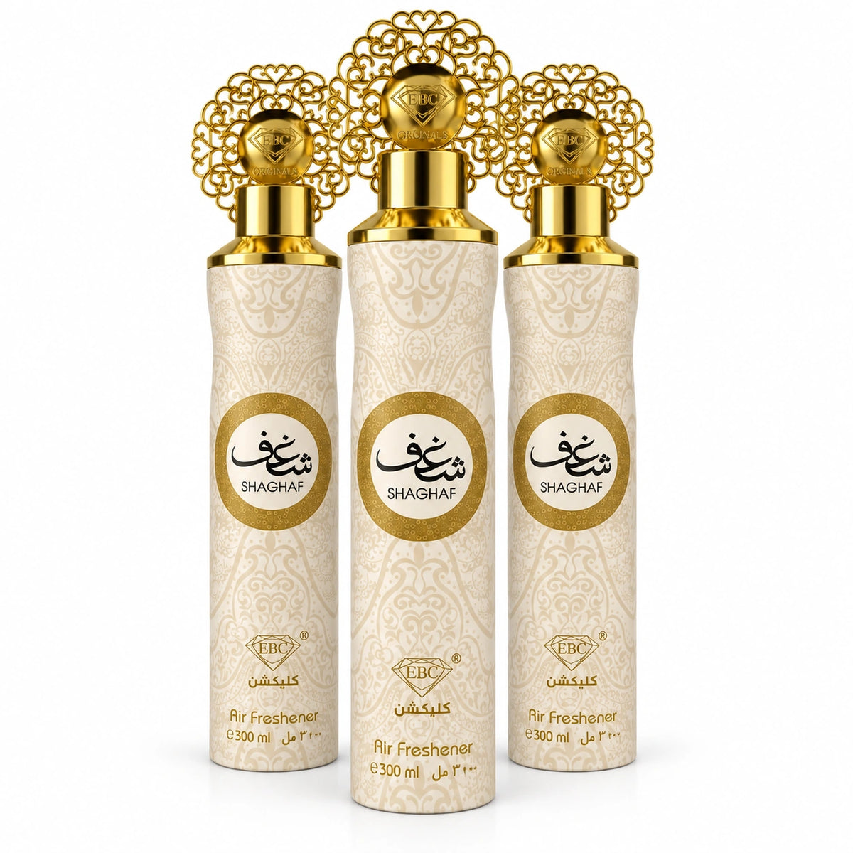 Shaghaf Air Freshener 300ml - Luxury Room Spray for Home, Bedroom, Bathroom & Office