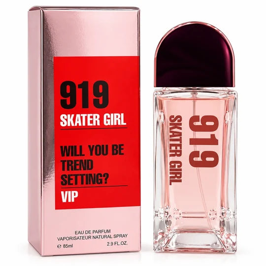 919 Skater Girl Eau de Parfum for Women 85ml / 2.9 Fl Oz – Women's Perfume Spray, Full Size EDP Fragrance for Everyday, Evening & Special Occasion Wear