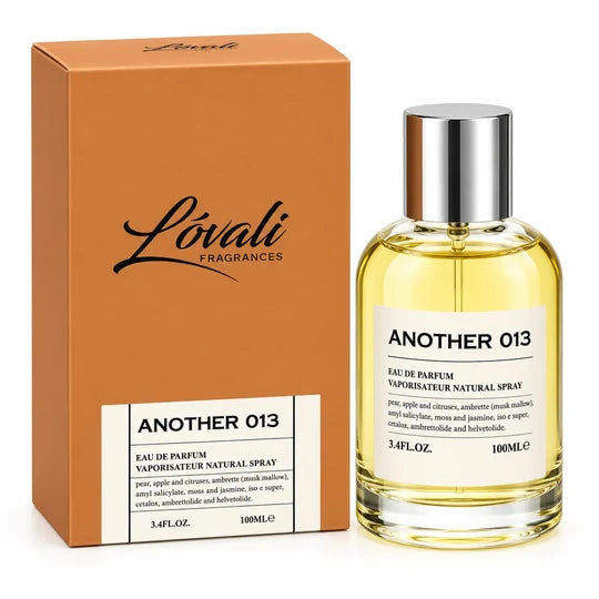 Another 013 Eau de Parfum 100ml / 3.4 Fl Oz - Unisex Fragrance with Pear, Apple, Citrus, Ambrette, Jasmine, Moss and Amber Notes - Fresh Musky Woody Perfume Spray for Men and Women