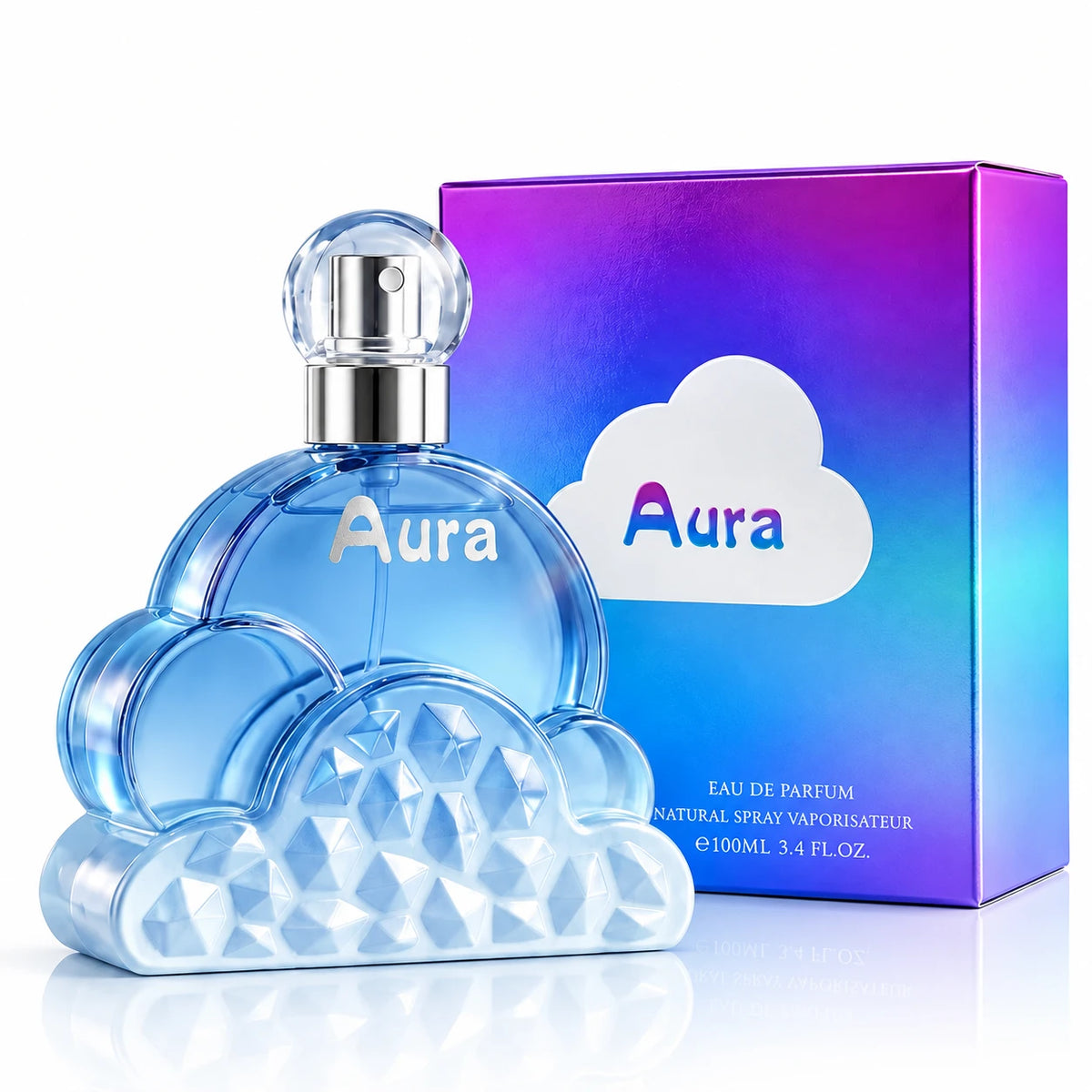 Aura Eau de Parfum for Women - 100ml / 3.4 Fl Oz Women's Perfume Natural Spray Fragrance - Daily Use