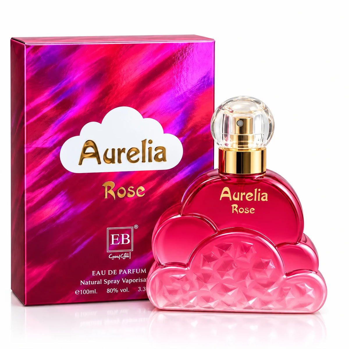 Aurelia Rose Perfume for Women - 100ml / 3.3 Fl Oz Eau de Parfum Natural Spray Floral Rose Fragrance