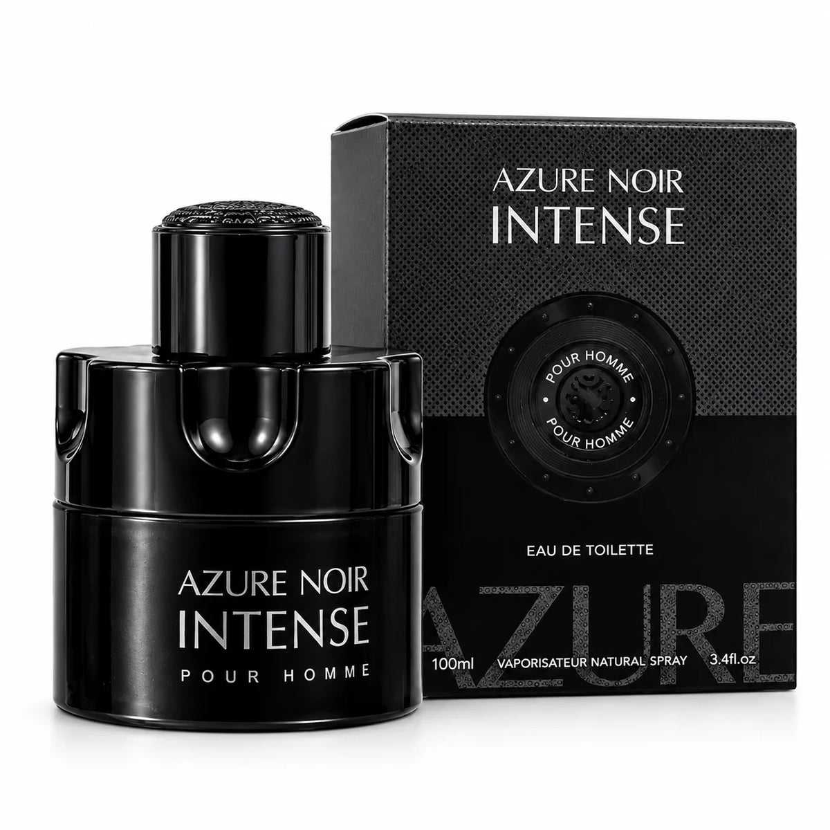 Azure Noir Intense Pour Homme Eau de Toilette 100ml - Men's Perfume - Masculine Fragrance Spray