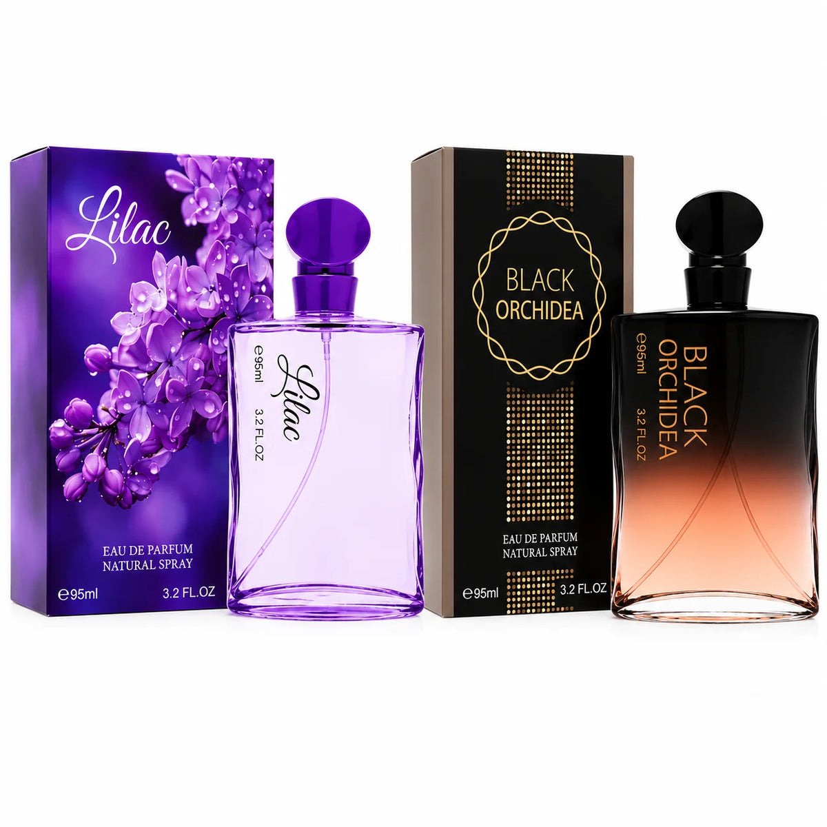 Black Orchidea and Lilac Perfume Gift Set 2-Pack