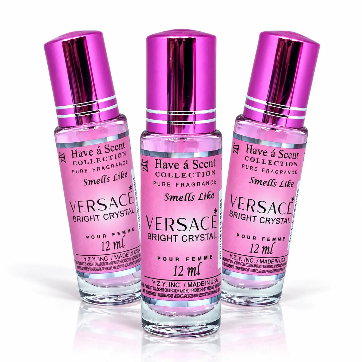 Crystal Bright Perfume Oil for Women - Floral Fruity Fragrance Oil - 12ml Women Perfume - Soft Scent