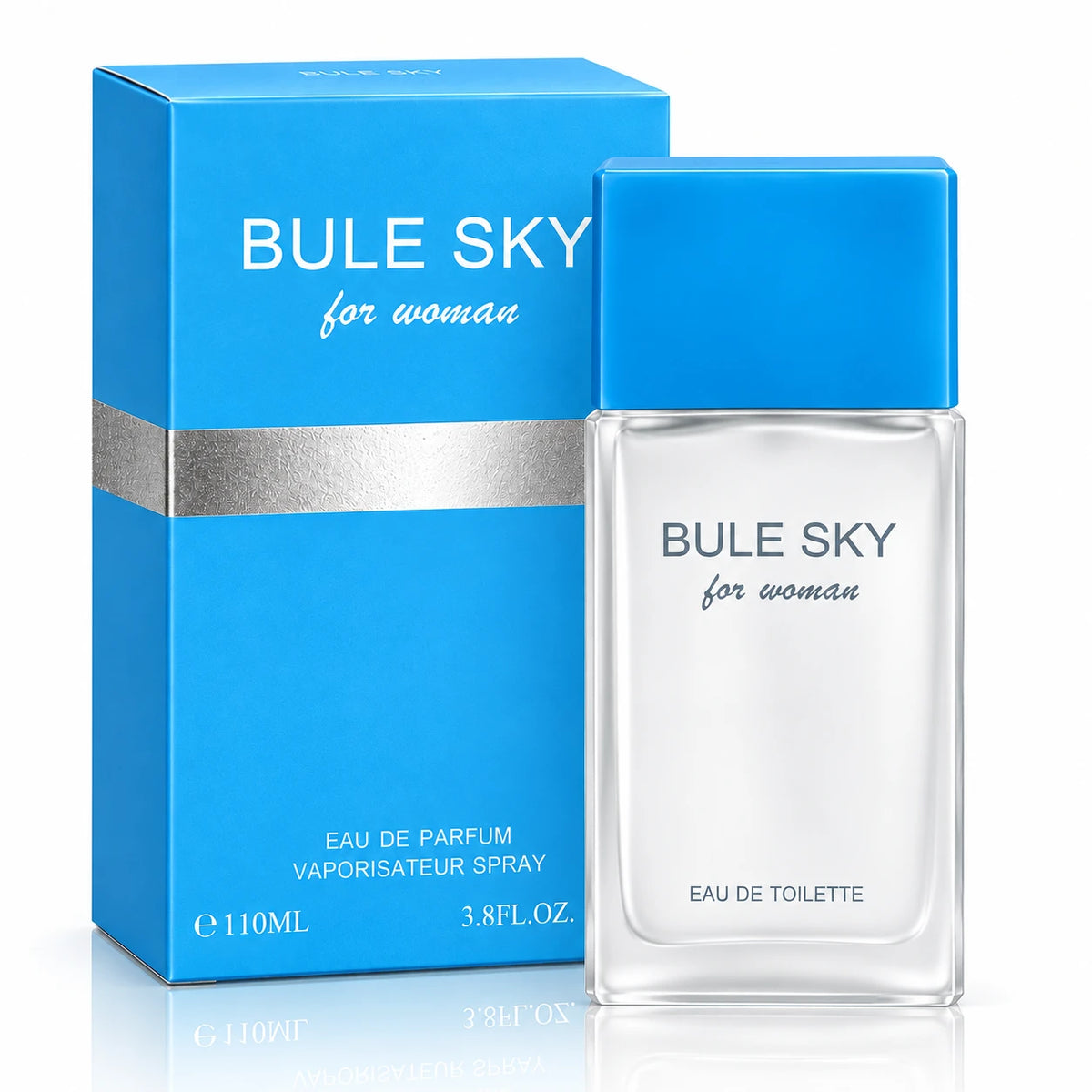 Bule Sky for Woman Eau de Parfum 3.8 Fl Oz / 110ml – Women’s Perfume Spray, Feminine Fragrance