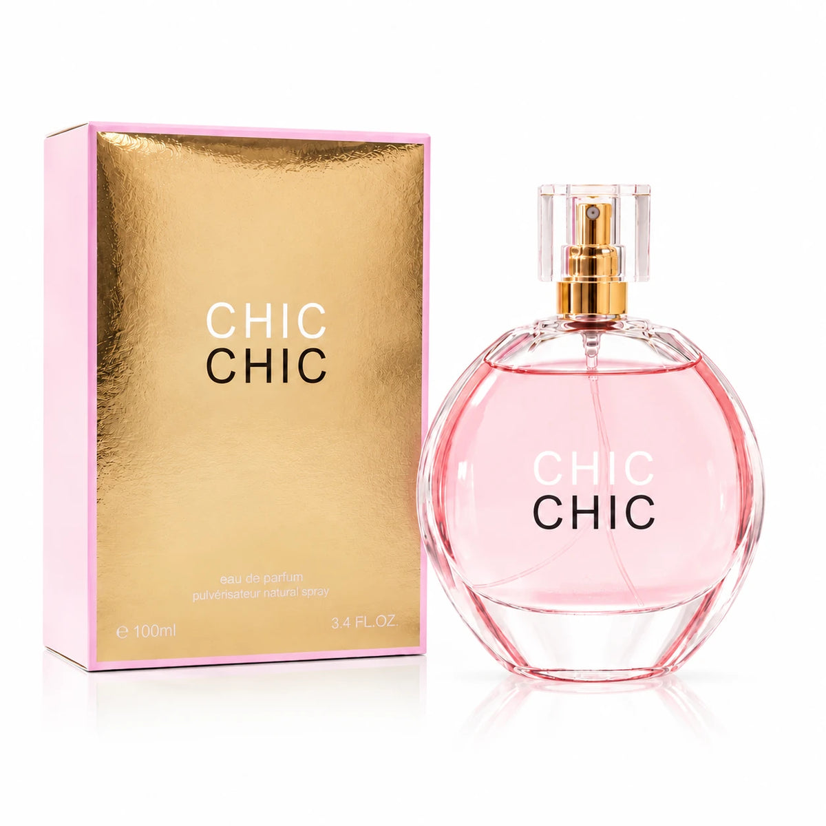 Chic Chic Perfume for Women - 100ml / 3.4 Fl Oz Eau de Parfum Spray Floral Fruity Fragrance