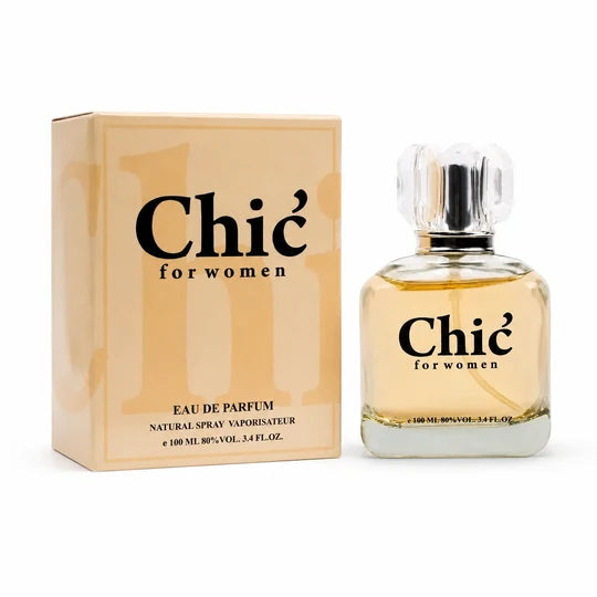 Chic for Women Eau de Parfum 3.4 oz | Fresh Fruity Floral Fragrance