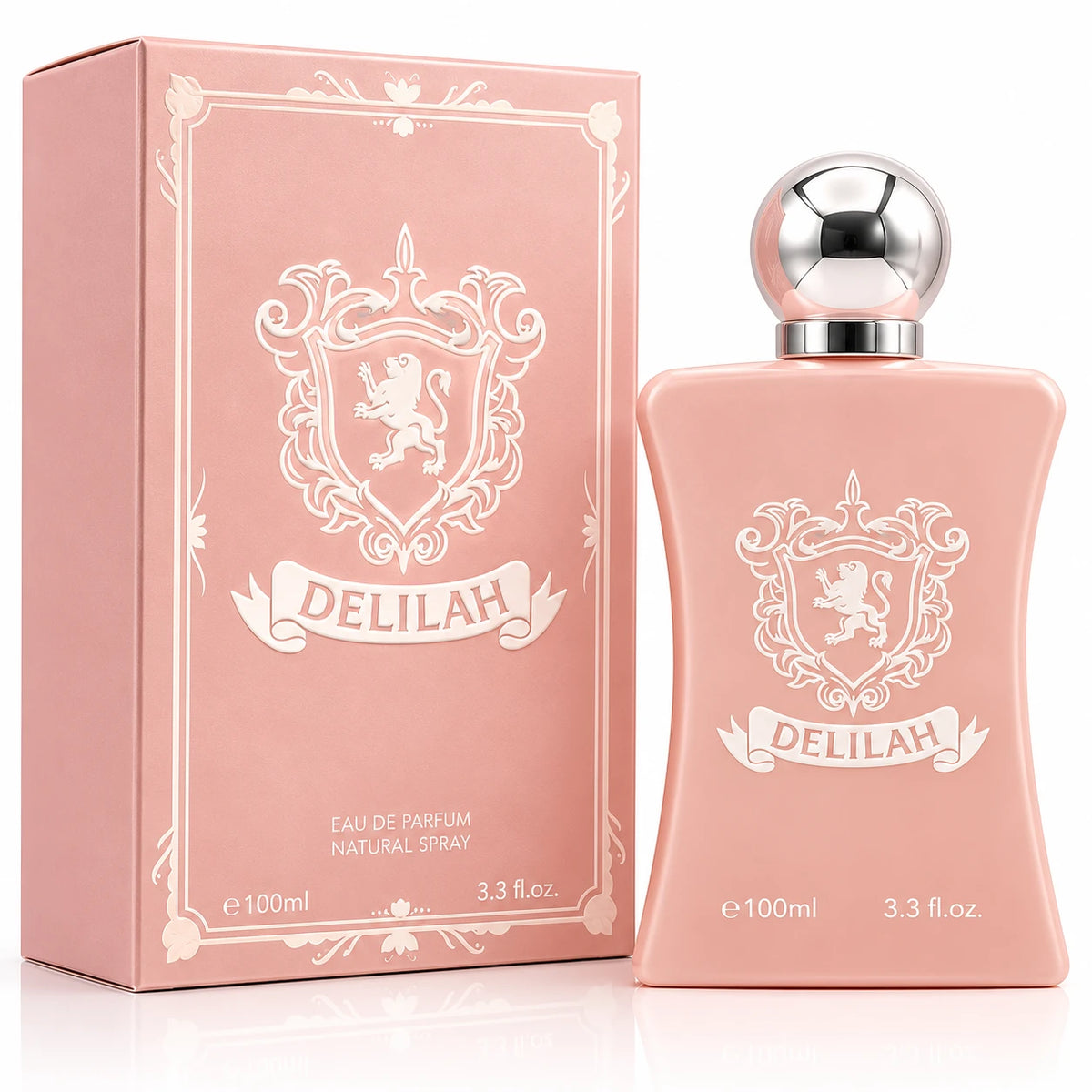 Delilah Eau de Parfum for Women 3.4 oz – Elegant Floral and Feminine Fragrance - Long Lasting Scent
