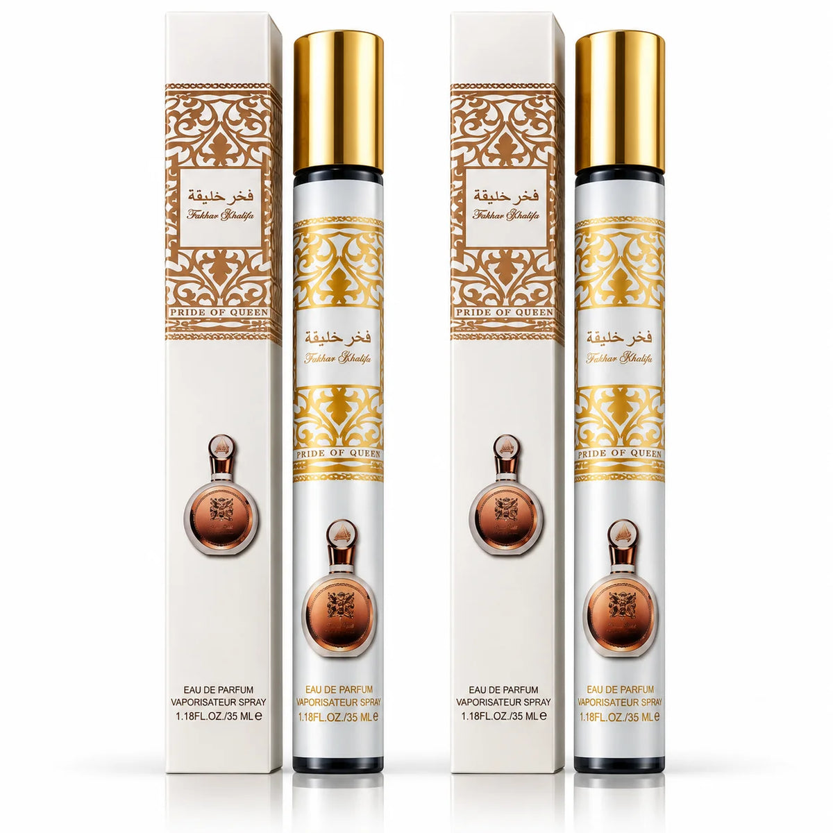 Fakhar Khalifa Women’s Travel Perfume Spray – 2 Pack