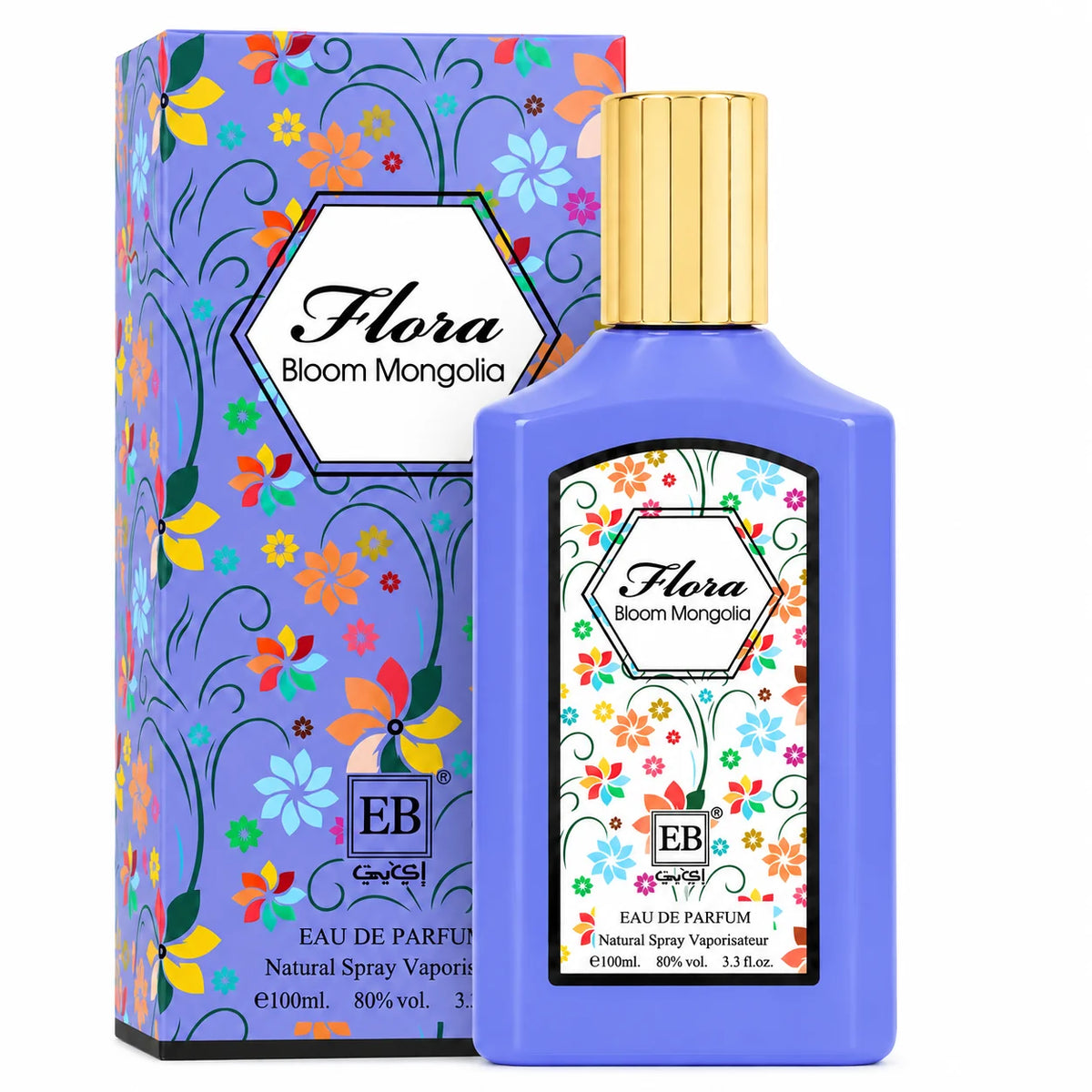 Flora Bloom Mongolia Eau de Parfum for Women, Floral Fragrance, 100ml