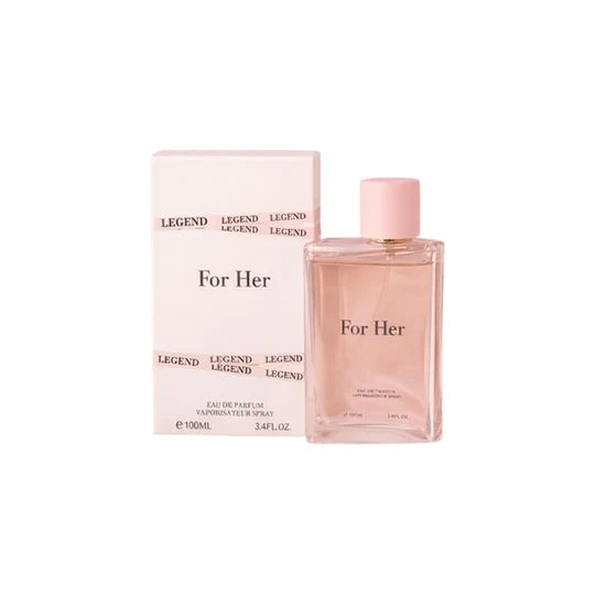 For Her Eau de Parfum for Women – 3.4 oz / 100 ml Long Lasting Perfume – Soft Floral Feminine Fragrance – Elegant Everyday Womens Perfume Spray – Gift Perfume for Her