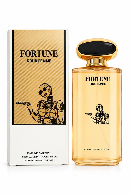 Fortune Pour Femme Eau de Parfum for Women 100ml / 3.4 Fl Oz – Women's Perfume Spray, Full Size Feminine Fragrance for Everyday, Evening & Special Occasion Wear