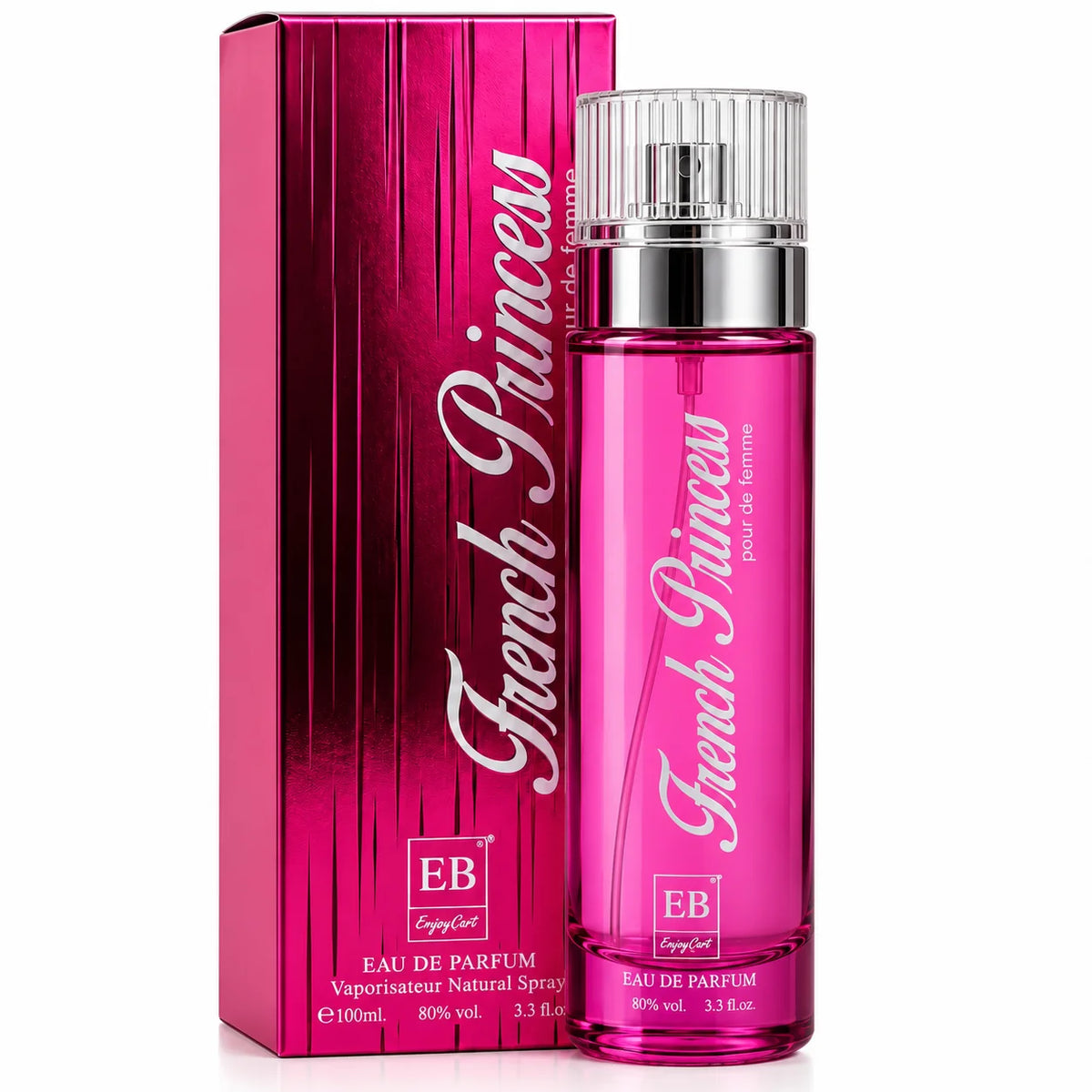 French Queen Eau de Parfum for Women 100ml - Floral Perfume, Feminine Fragrance, 3.3 fl oz
