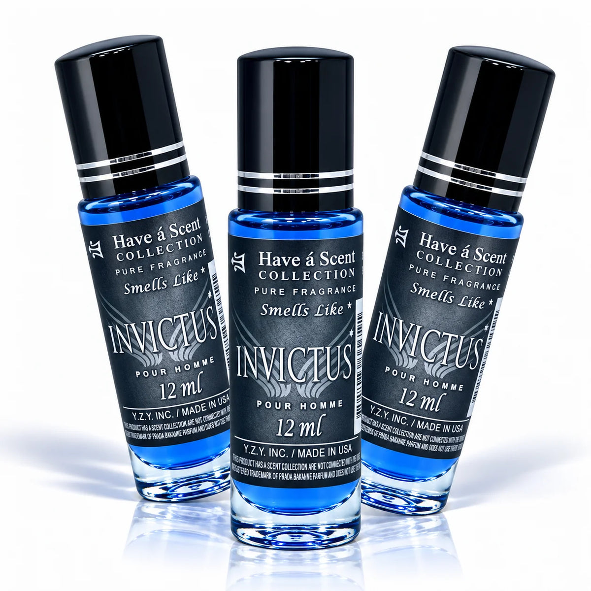 Invicta Perfume Oil for Men - Fresh Fragrance Oil - Long Lasting Perfume - Men's Scent - 12ml Daily.