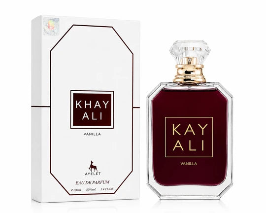 Khayali Vanilla Eau de Parfum for Women 3.4 Fl Oz (100ml) – Warm Vanilla Perfume with Sweet Gourmand, Creamy Amber & Soft Musk Notes – Long Lasting Womens Fragrance Spray