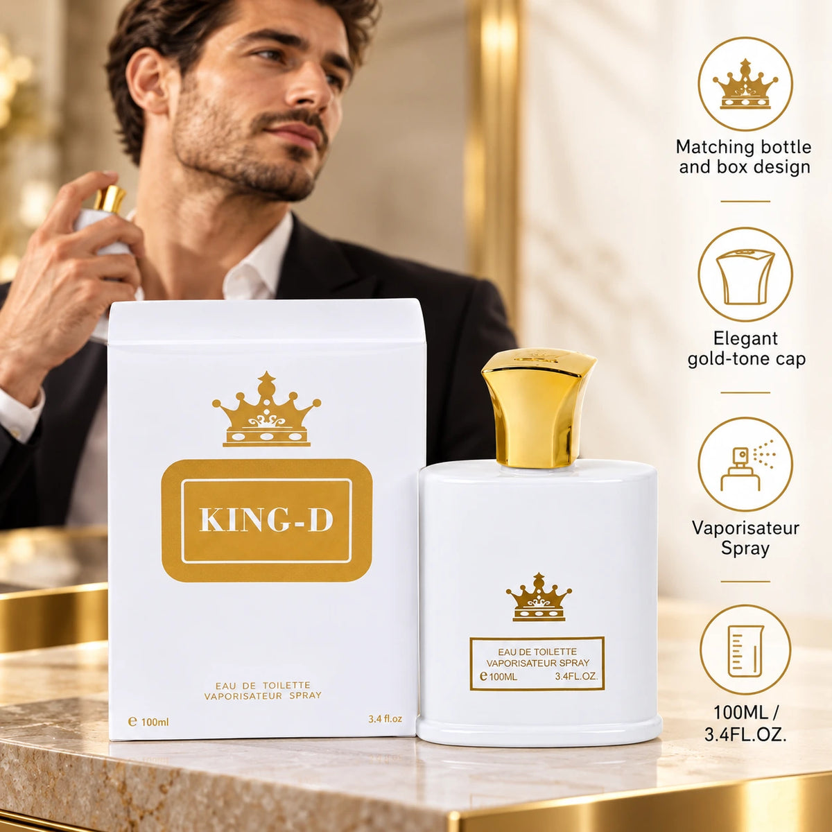 King-D White
