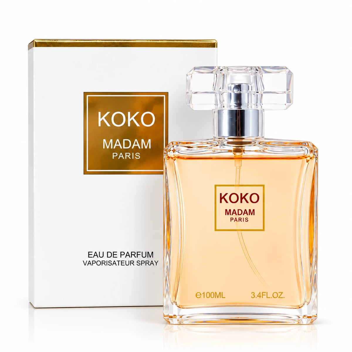 Koko Madam Paris Perfume for Women - 100ml / 3.4 Fl Oz Eau de Parfum Floral Daily Wear Spray Natural