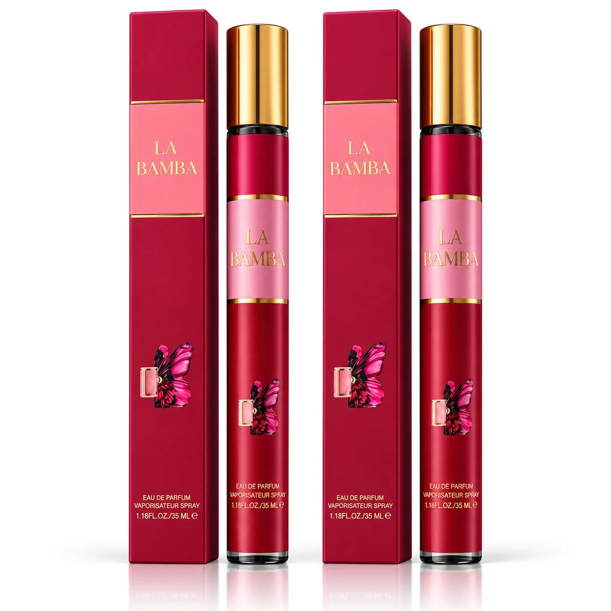 La Bamba Women’s Travel Perfume Spray – 2 Pack