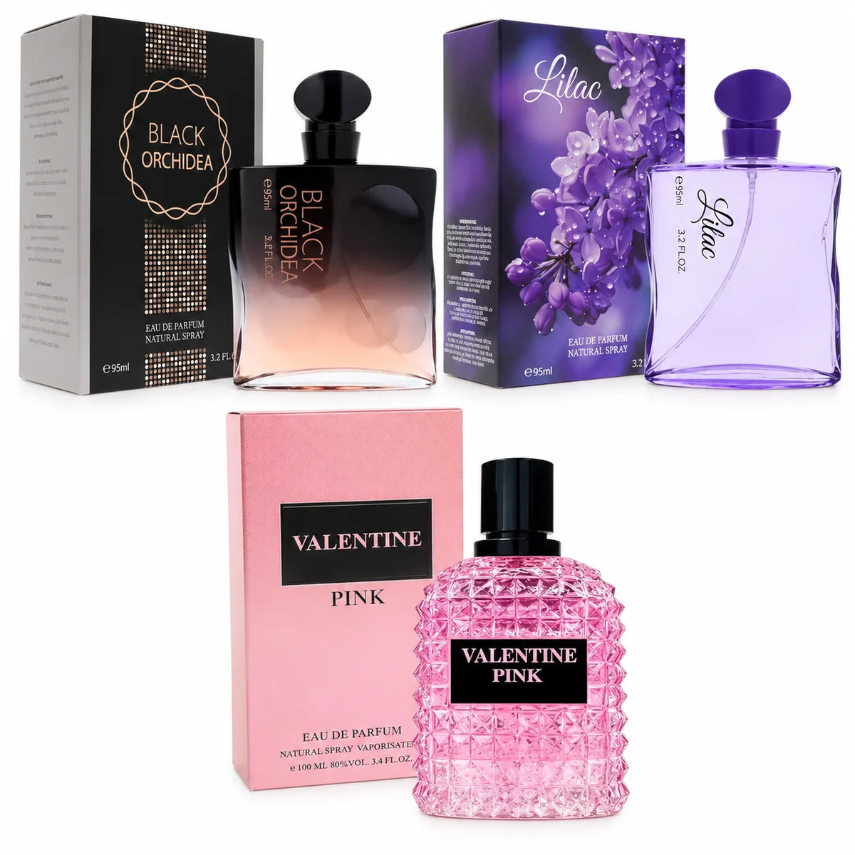 Luxury Perfumes for Women 3-Pack Eau de Parfum Set