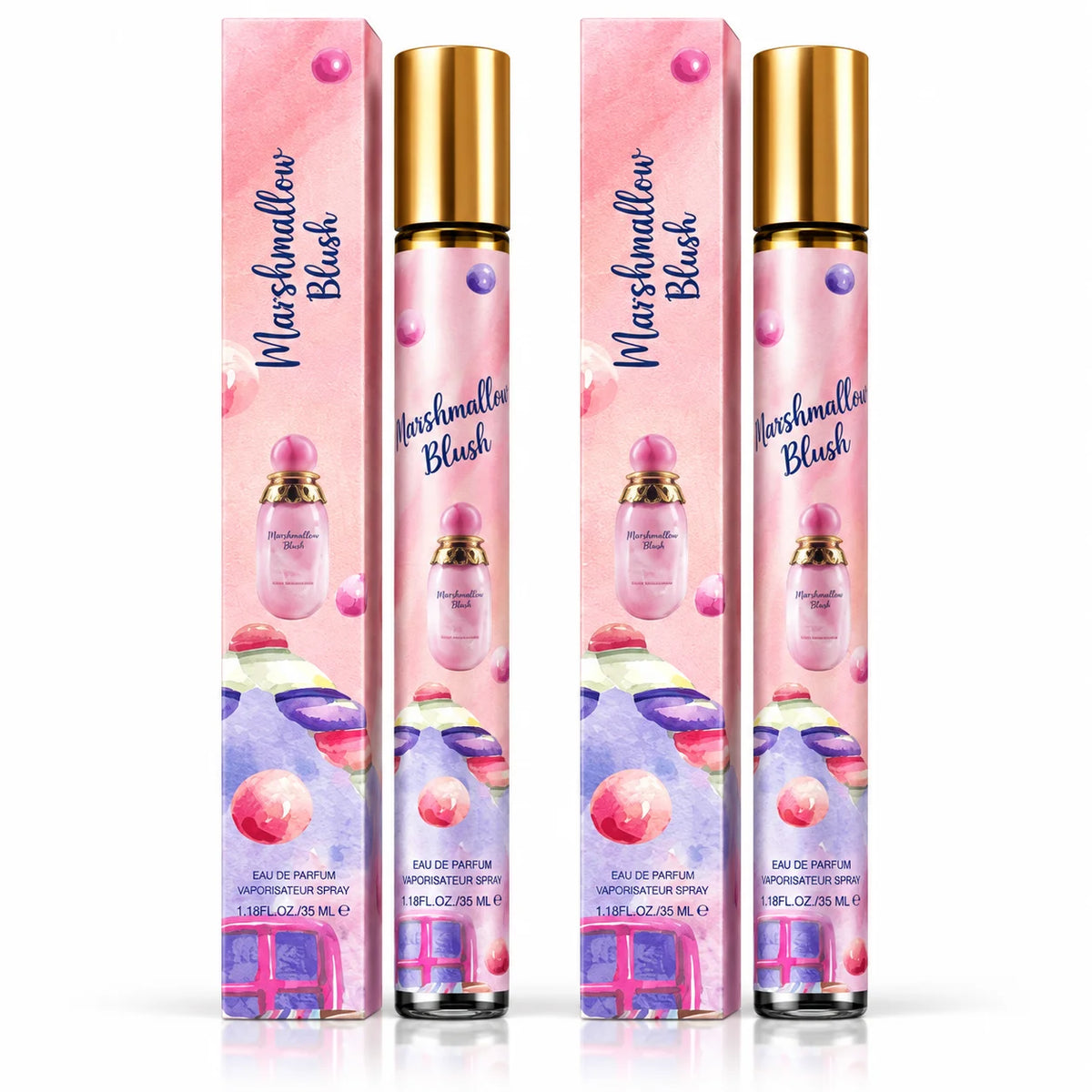 Marshmallow Blush Women’s Travel Perfume Spray – 2 Pack