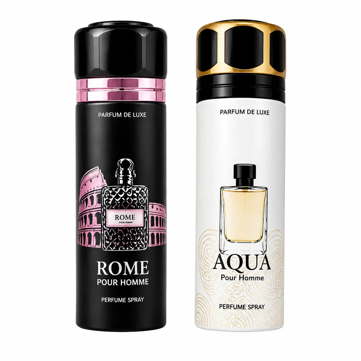 Men’s Perfume Body Spray 2 Pack – Long Lasting Fragrance Set – Fresh Masculine Scents