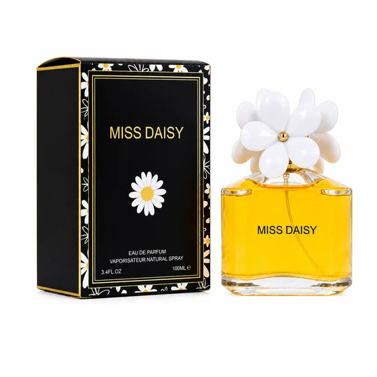 Miss Daisy Eau de Parfum for Women 3.4 Fl Oz (100ml) – Long Lasting Floral Fruity Perfume, Sweet Feminine Fragrance Spray for Everyday Wear, Gifts & Special Occasions