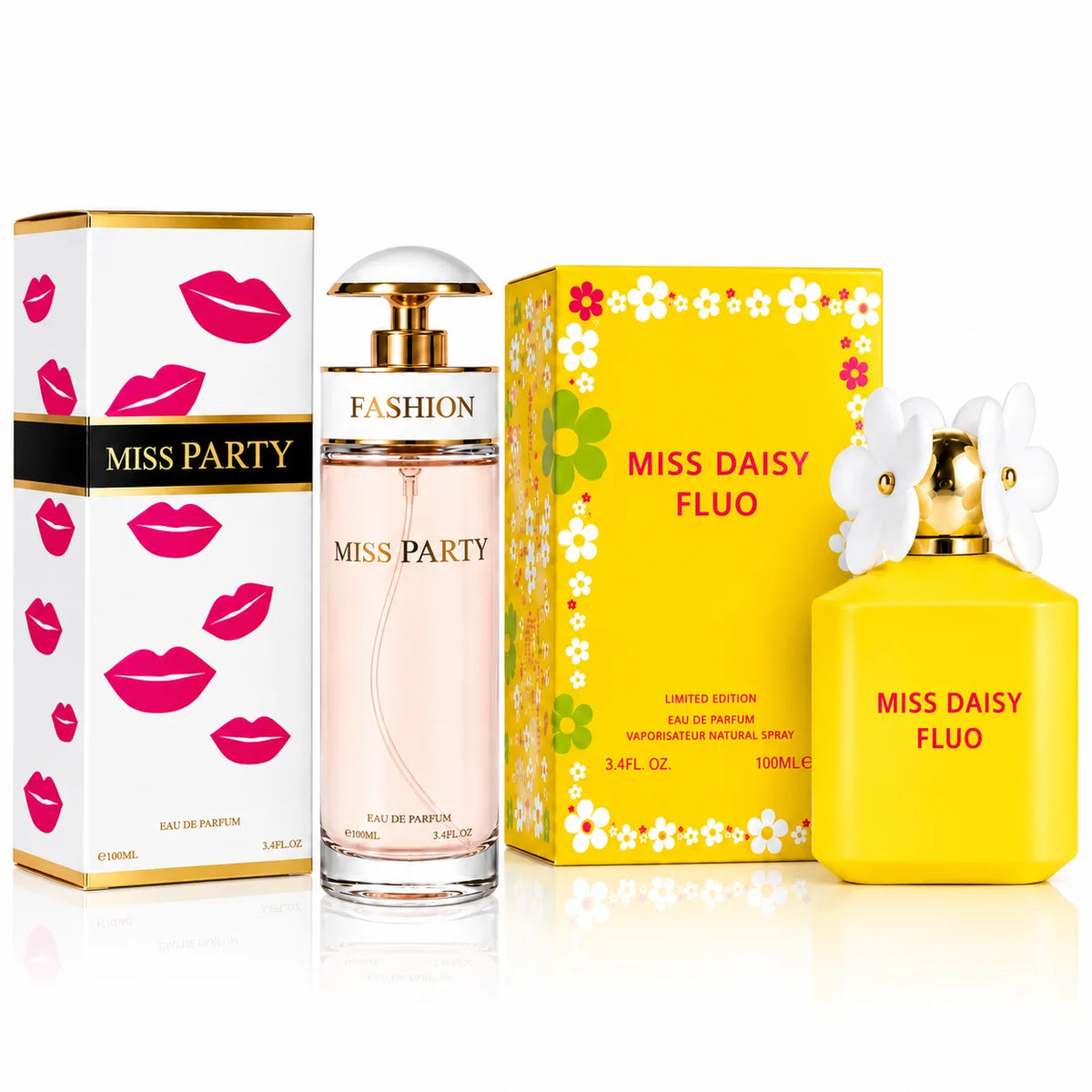 Miss Daisy Fluo and Miss Party Perfume Gift Set 2-Pack