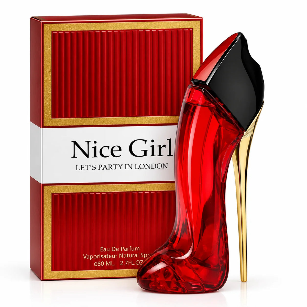 Nice Girl Eau de Parfum for Women - 80ml Feminine Fragrance - Perfume Spray - Elegant Women's Perfume