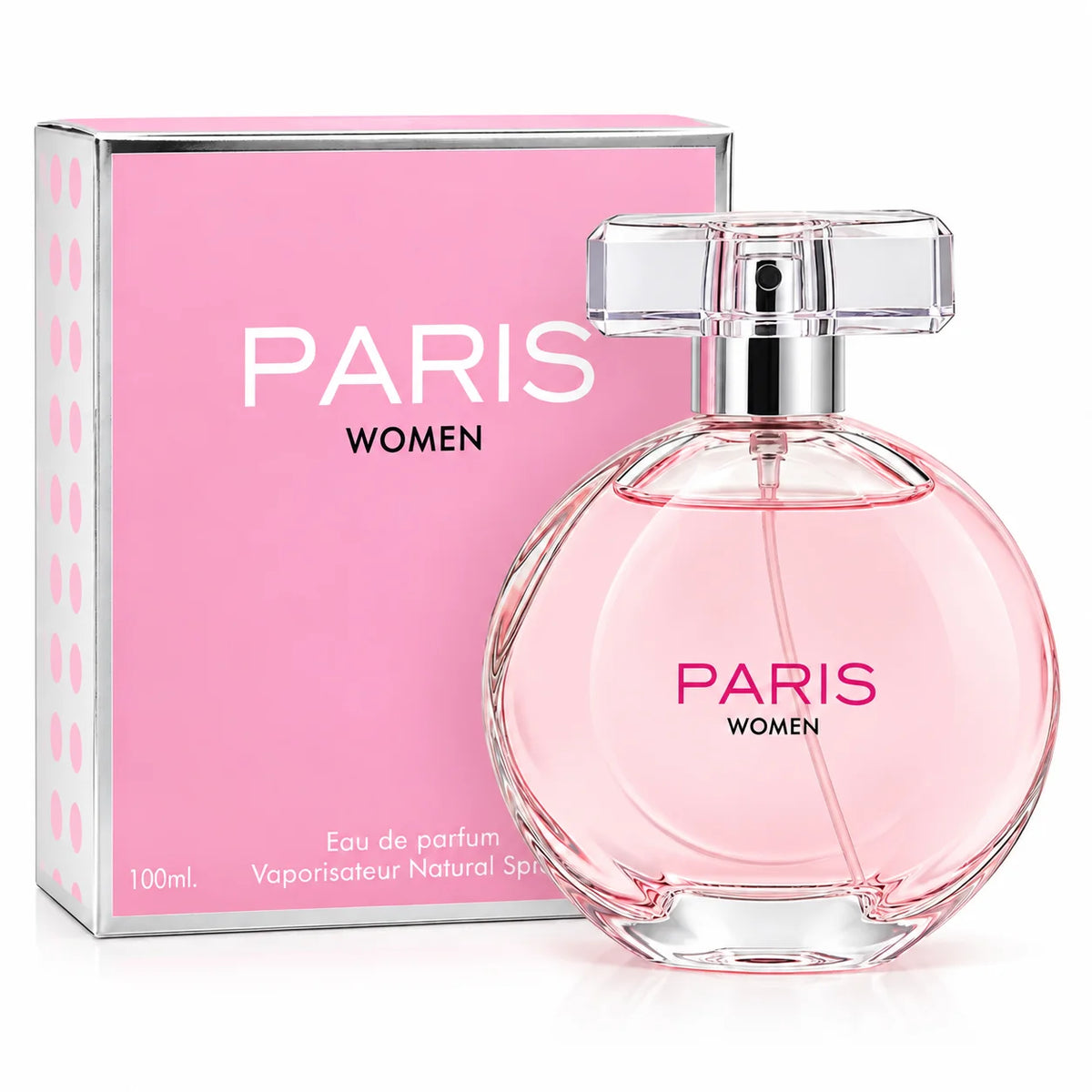 Paris Women Eau de Parfum 100ml / 3.4 Fl Oz - Women's Perfume Spray, Elegant Fragrance for Women