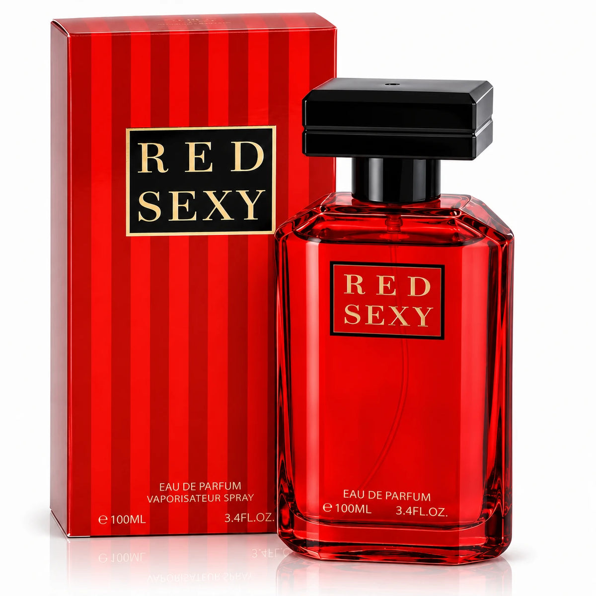 Red Sexy Perfume for Women - 100ml / 3.4 Fl Oz Eau de Parfum Natural Spray, Floral Fruity Daily Wear