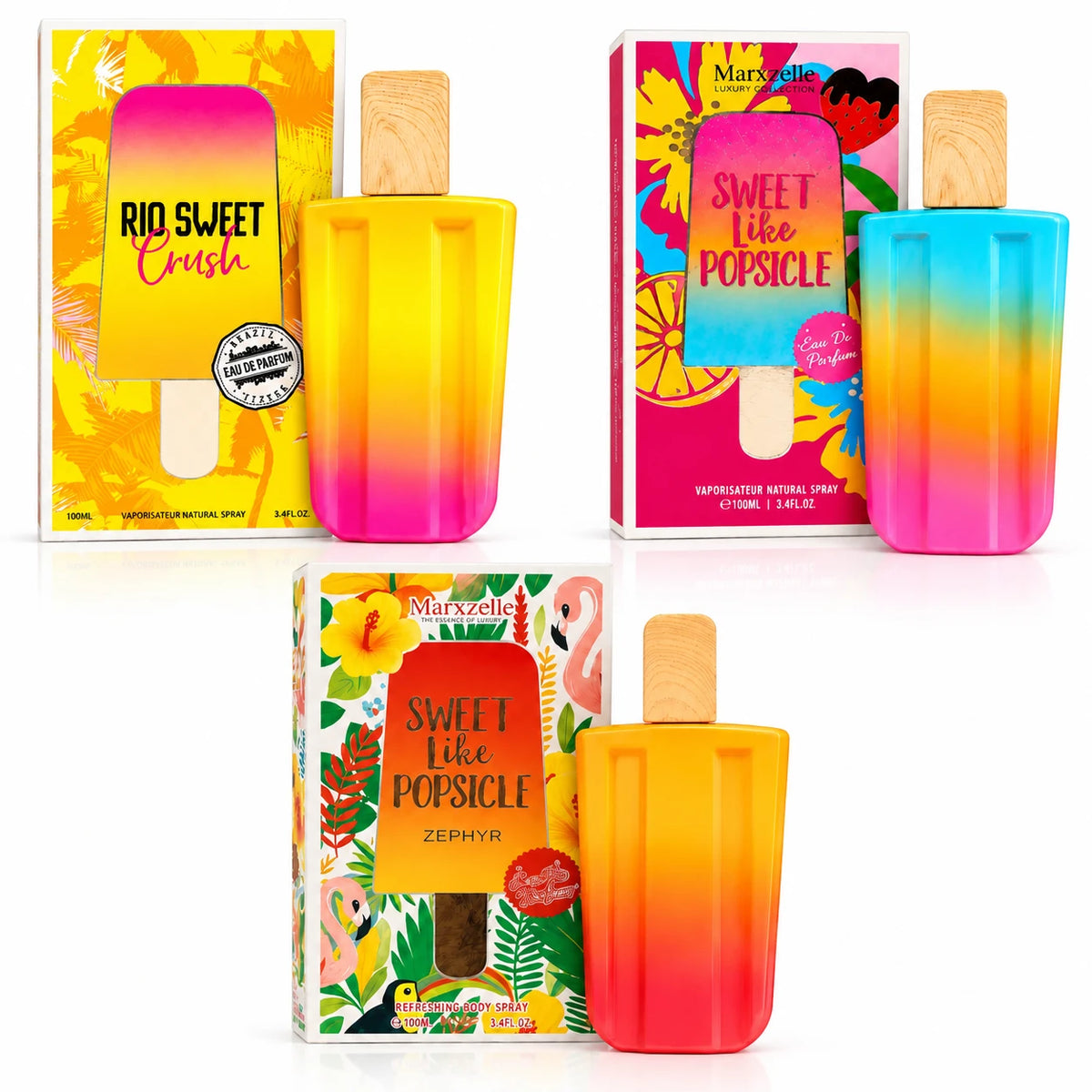 Rio Sweet Crush 3-Piece Gift Set | Sweet & Tropical Summer Fragrance Collection For Womens