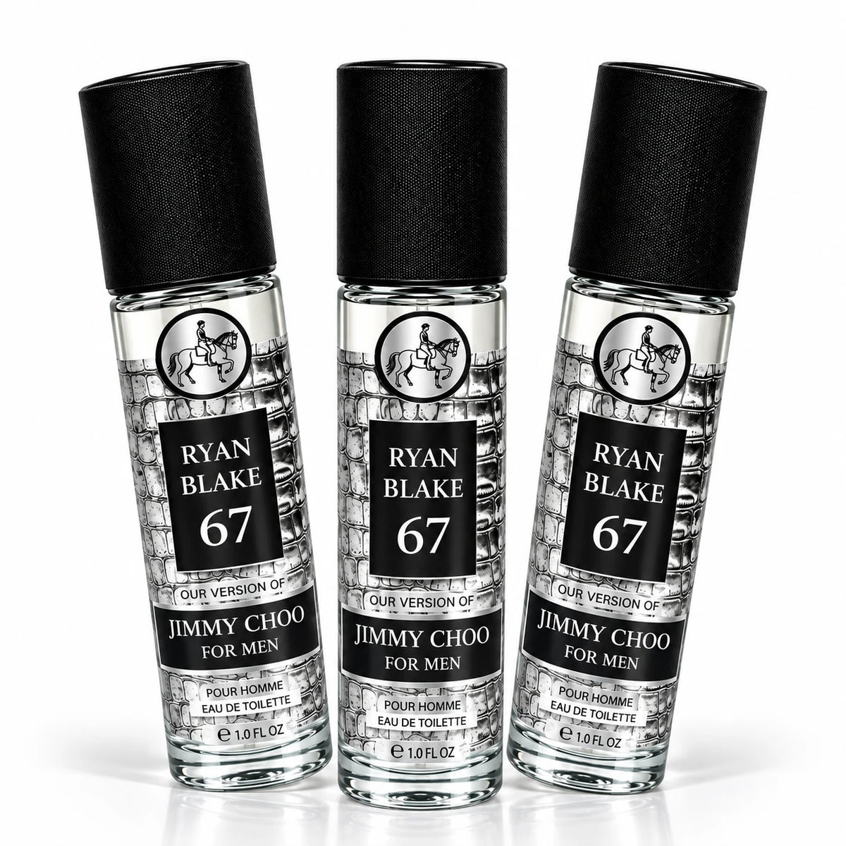 Ryan Blake 67 Body Mist for Men 3 Pack - 1 Fl Oz Each, Fresh Masculine Fragrance Spray for Daily Use