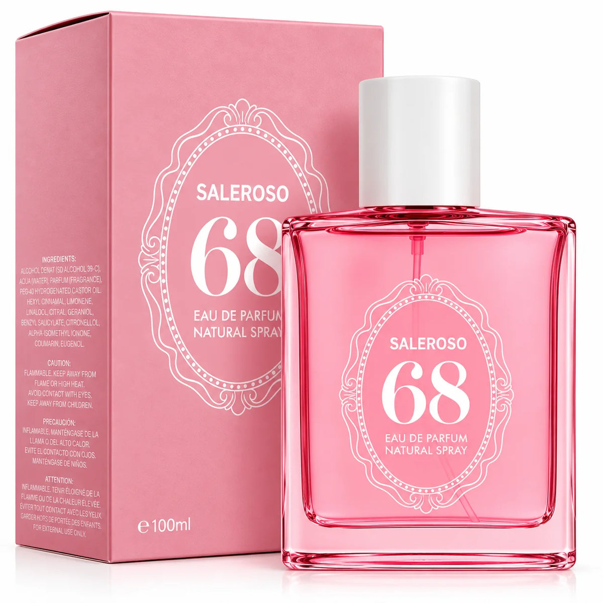 Saleroso 68 Eau de Parfum 100ml - Perfume for Women - Floral Fragrance