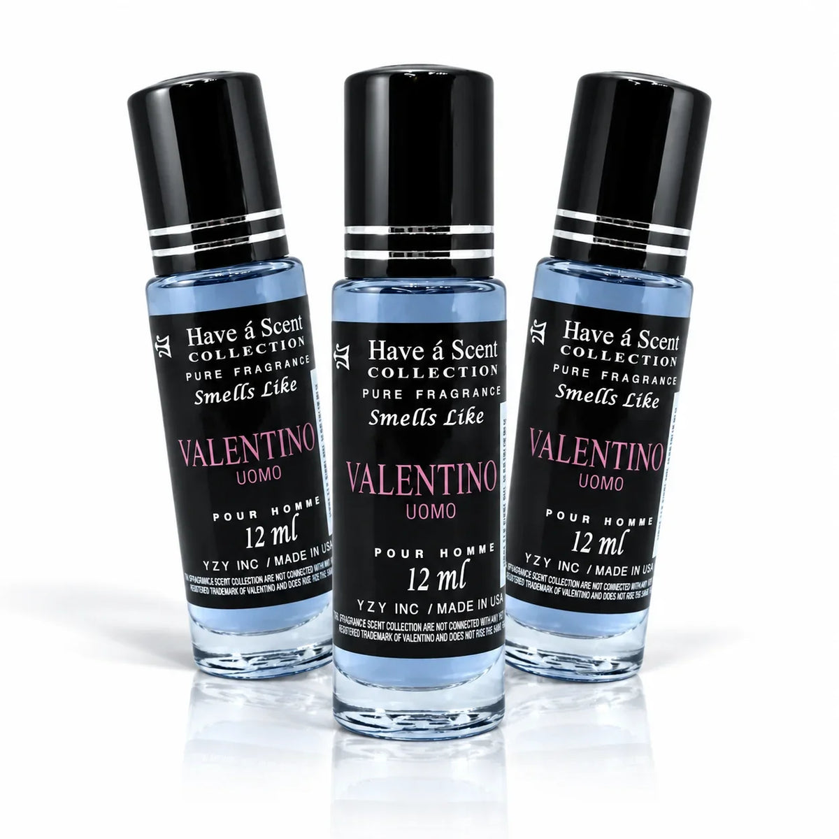 Uomo Perfume Oil for Men - 12ml Long Lasting Fragrance - Men's Roll On Perfume - Pure Fragrance Oil.